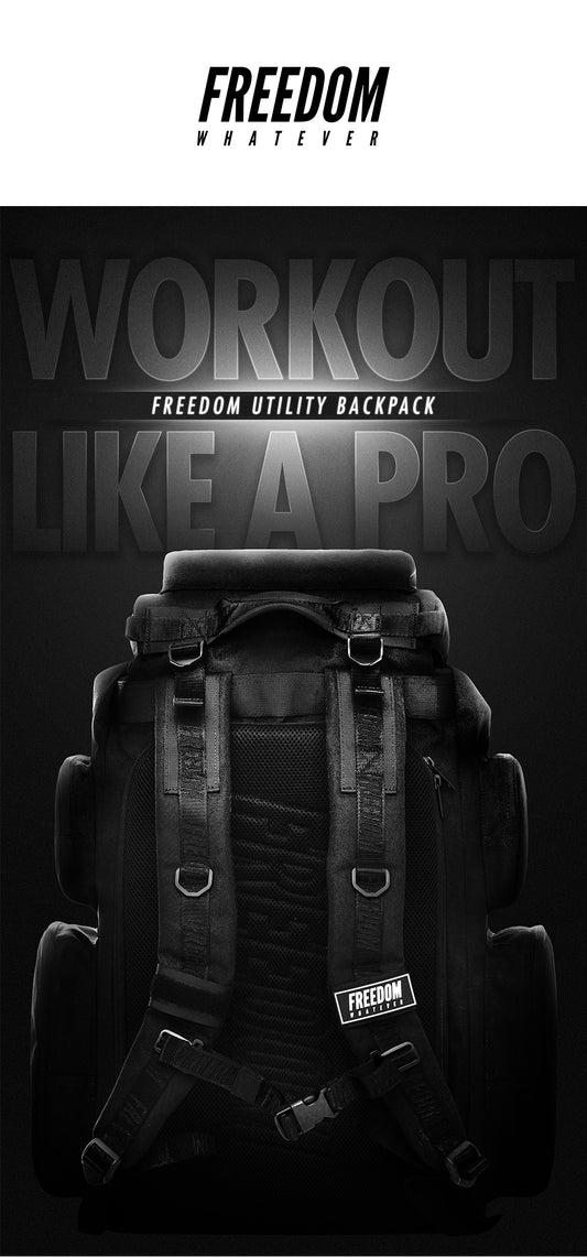 Freedom Utility Backpack (สีดำ)