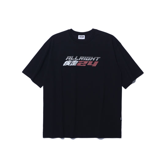 ALLRIGHT เสื้อยืด Run Overfit (สีดำ)