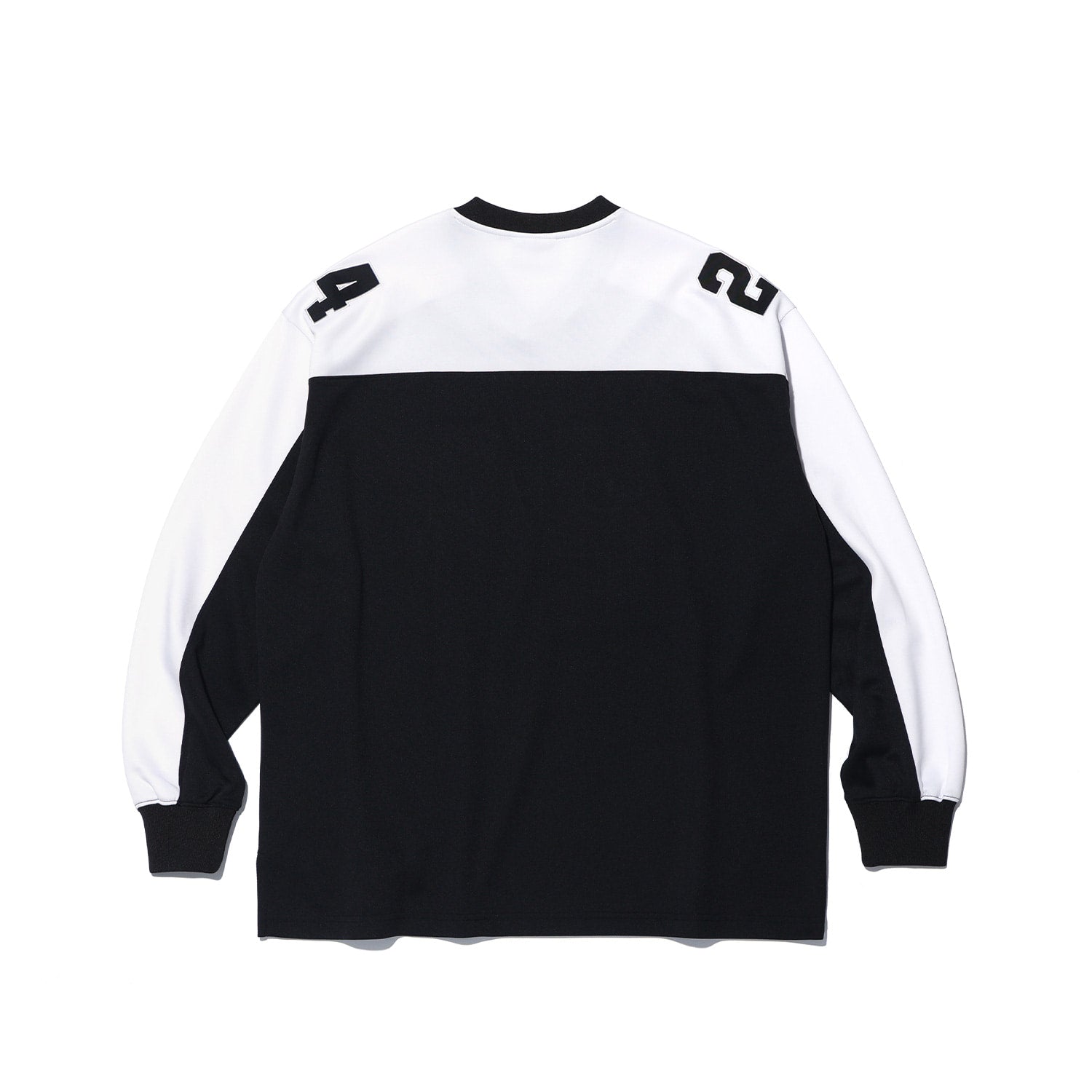 ALLRIGHT เสื้อรักบี้แขนยาว (ดำ/ขาว)
