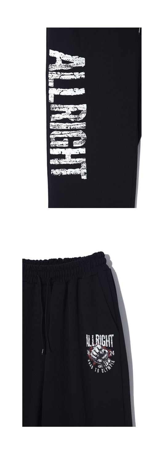 All Right Feast Sweatpants (Black)
