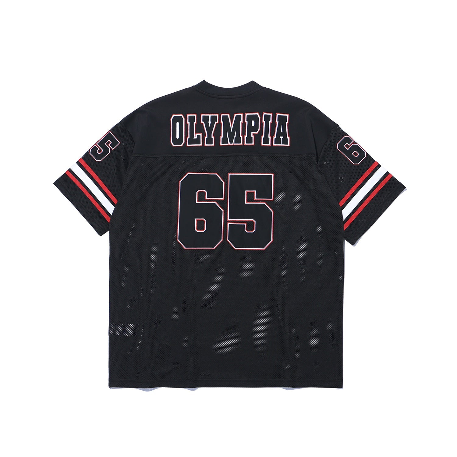 เสื้อรักบี้ Olympia Small Logo (สีดำ)