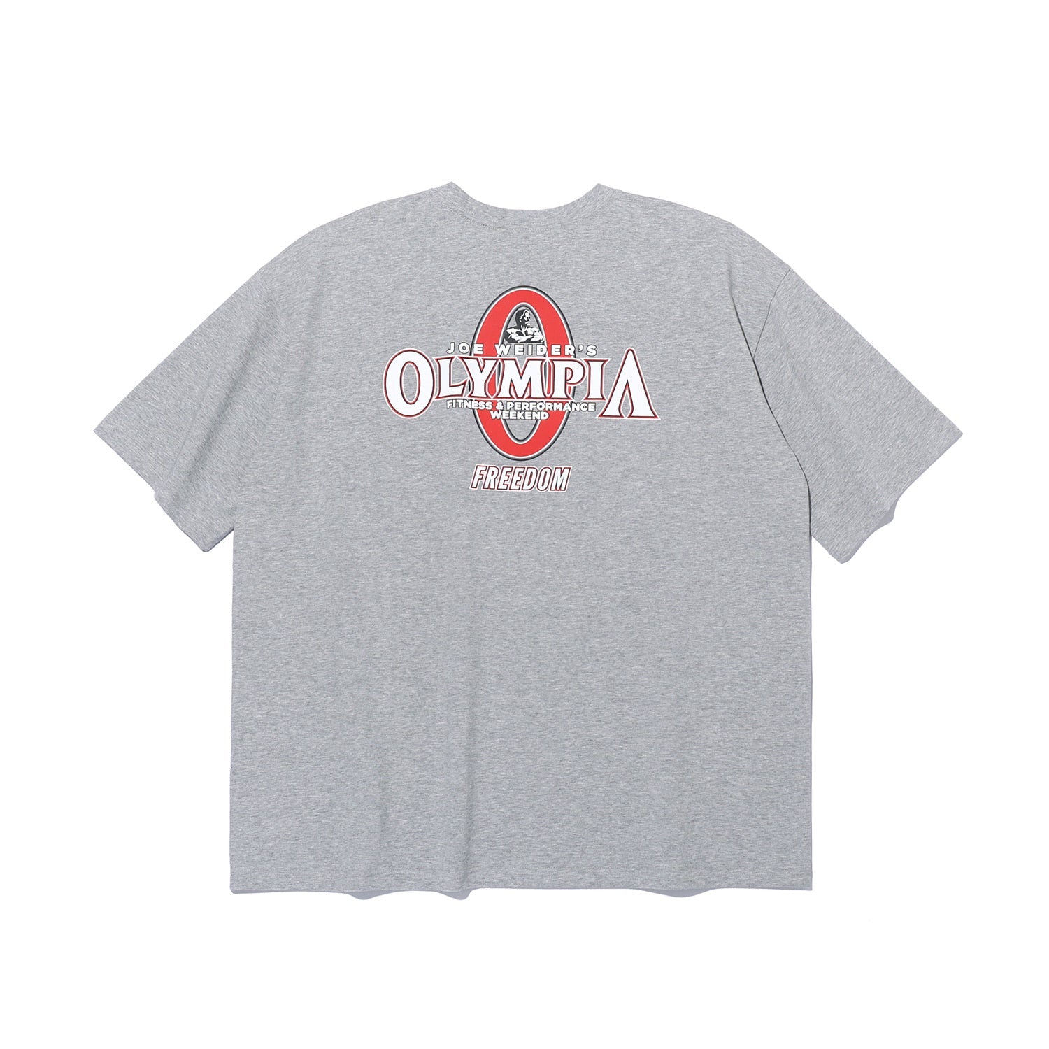 เสื้อยืดโอลิมเปียโลโก้เล็ก (สีเทา)