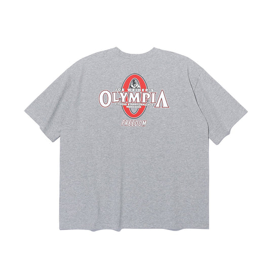 เสื้อยืดโอลิมเปียโลโก้เล็ก (สีเทา)
