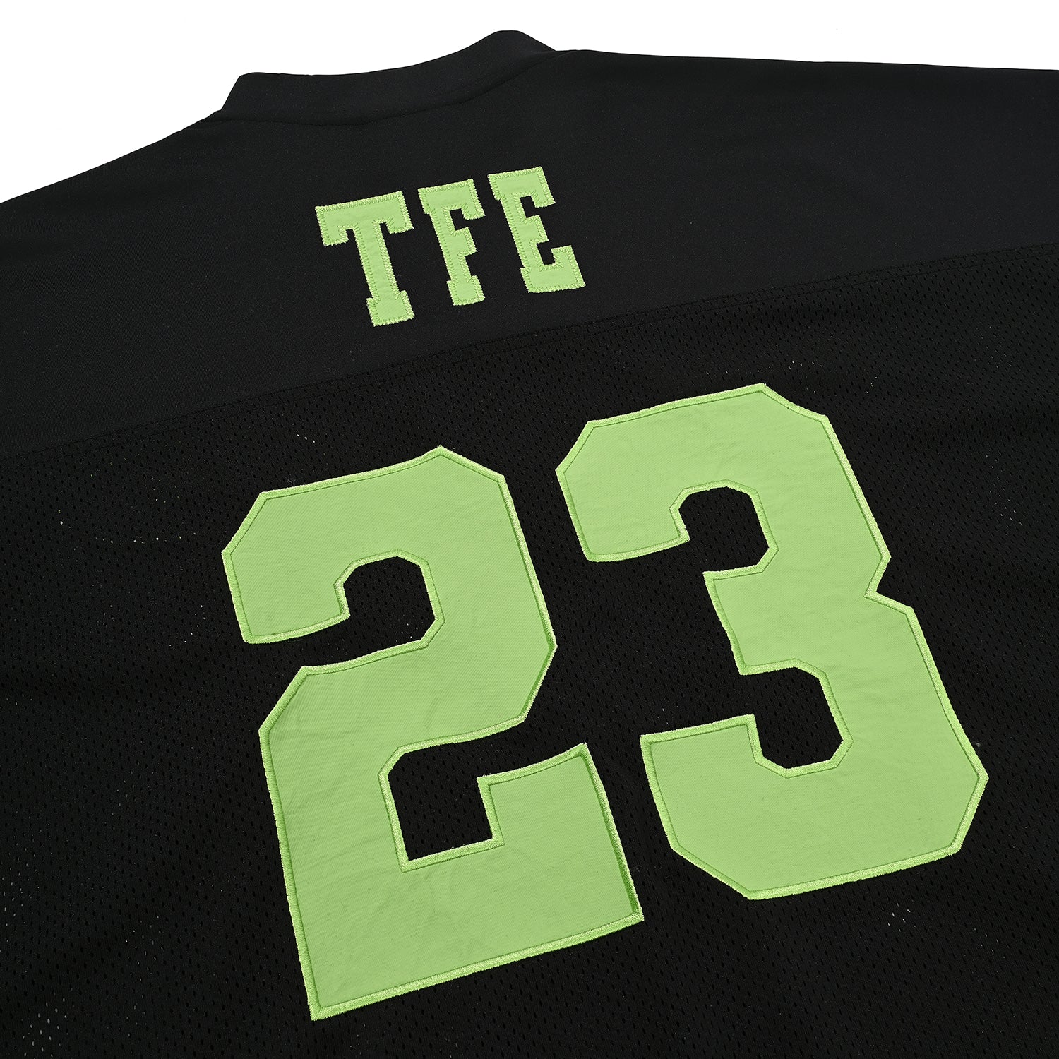 เสื้อรักบี้ตาข่าย TFE (สีดำ)
