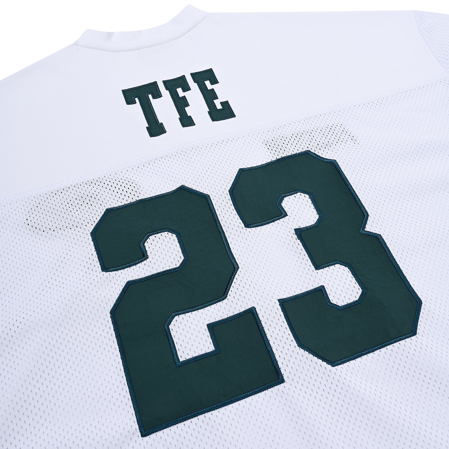เสื้อรักบี้ตาข่าย TFE (สีขาว)