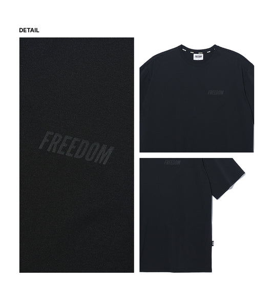 เสื้อยืดโอเวอร์ไซส์ทรงเบสิก (สีดำ)