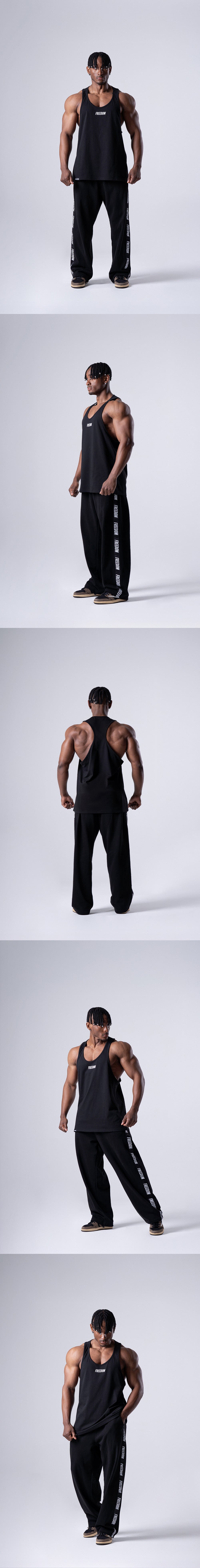 FREEDOM Logo Sleeveless (Black) — product detail