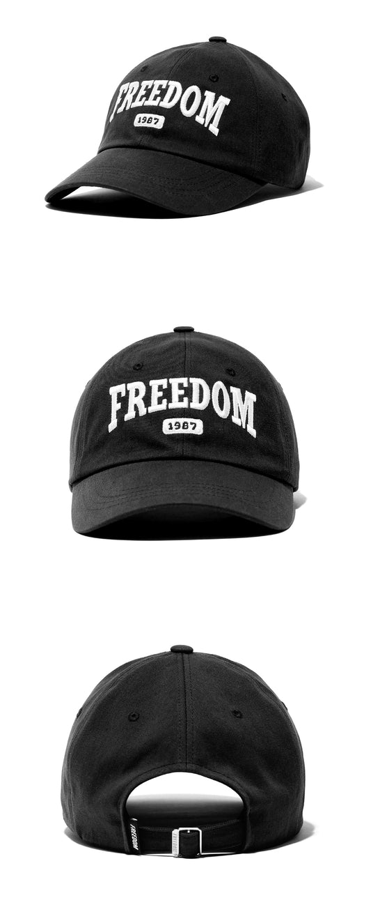 FREEDOM 1987 Ball Cap (Black) — product detail