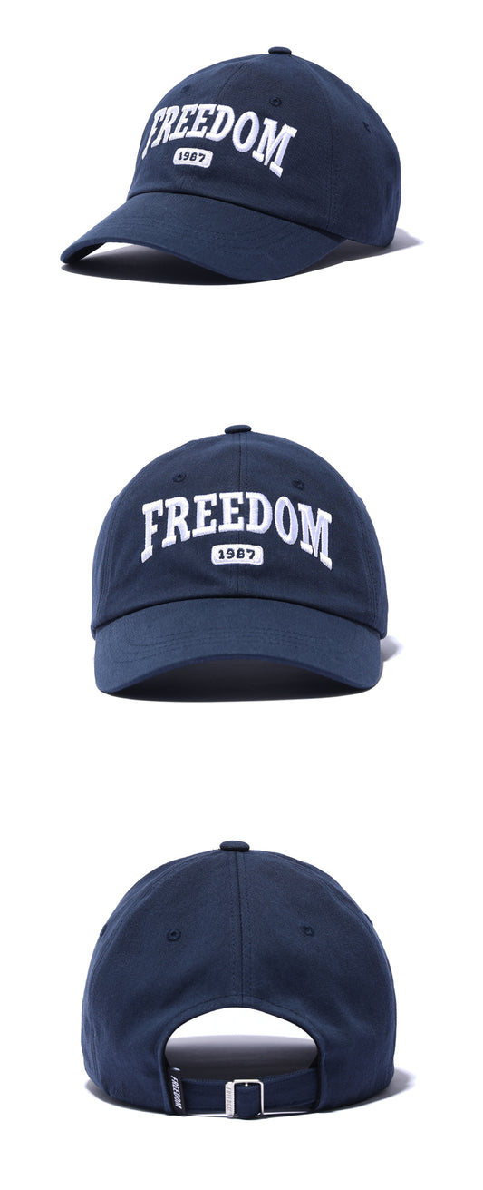 Freedom 1987 Ball Cap (Navy) — product detail