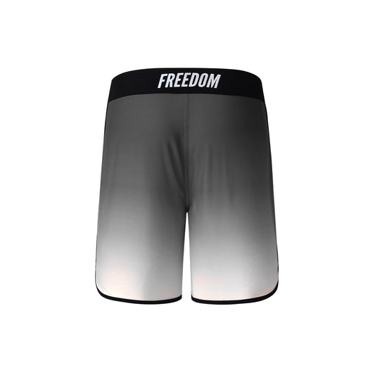 กางเกงบอร์ดชอร์ต Freedom (ดำ/ขาว)