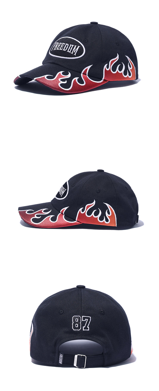 Ignite Ball Cap (Black/Red) — product detail