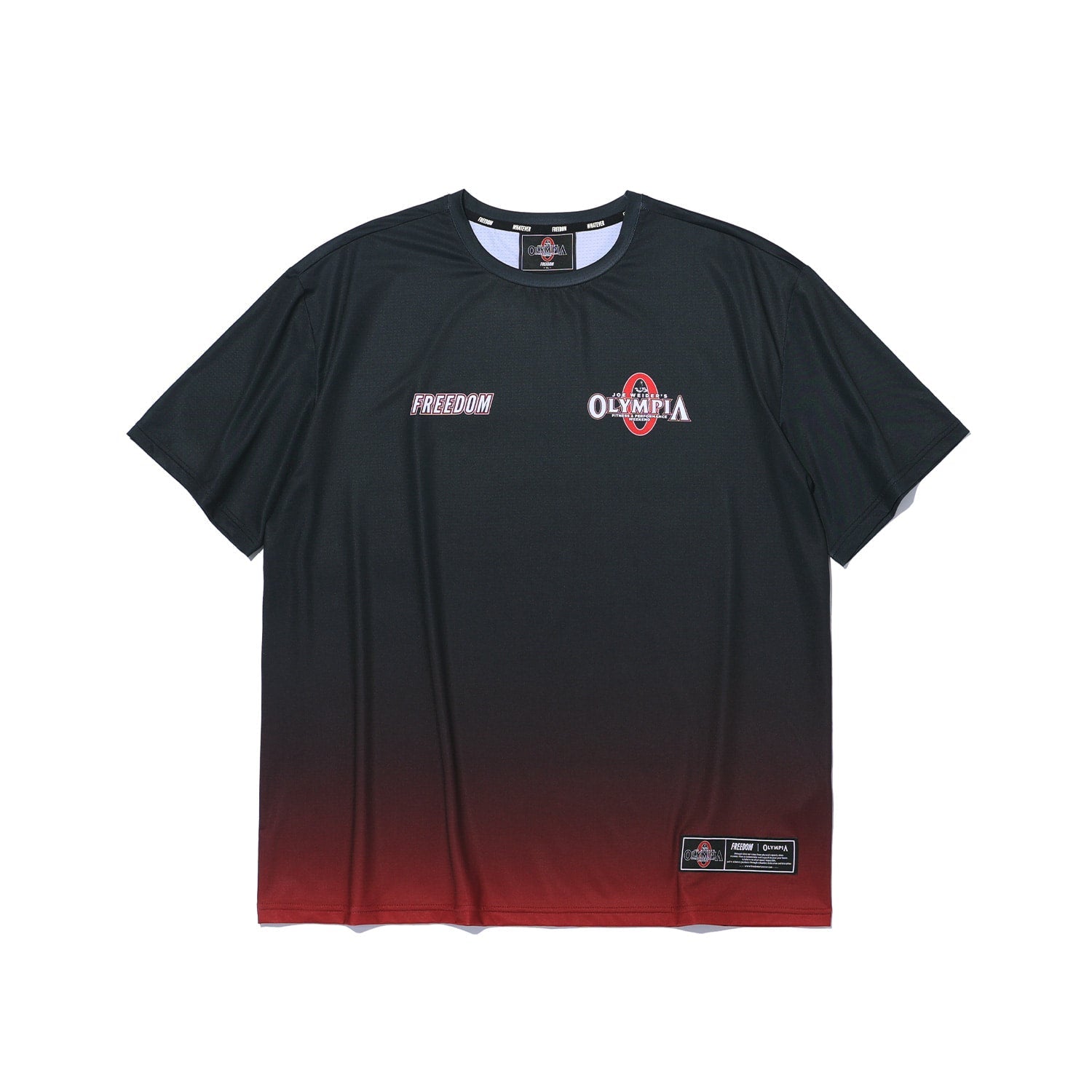 เสื้อยืดแขนสั้น Olympia Gradient Air (สีดำ)