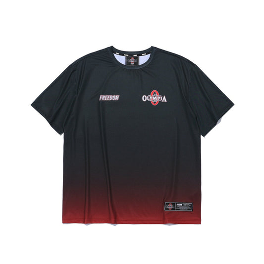 เสื้อยืดแขนสั้น Olympia Gradient Air (สีดำ)