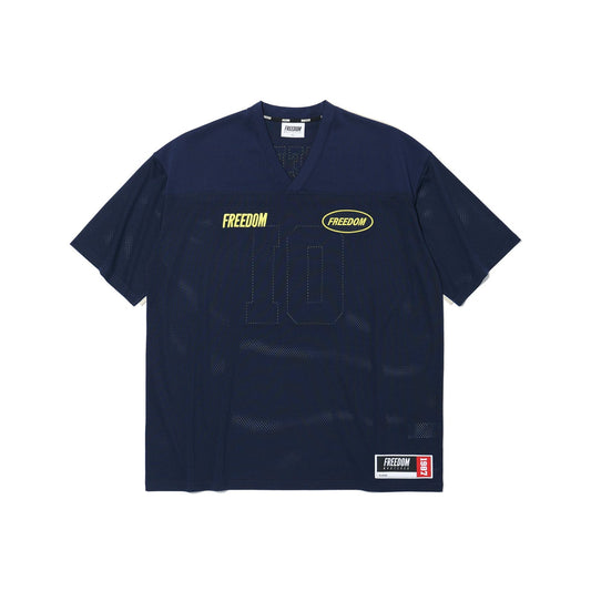 เสื้อรักบี้ตาข่าย Freedom (สีกรมท่า)