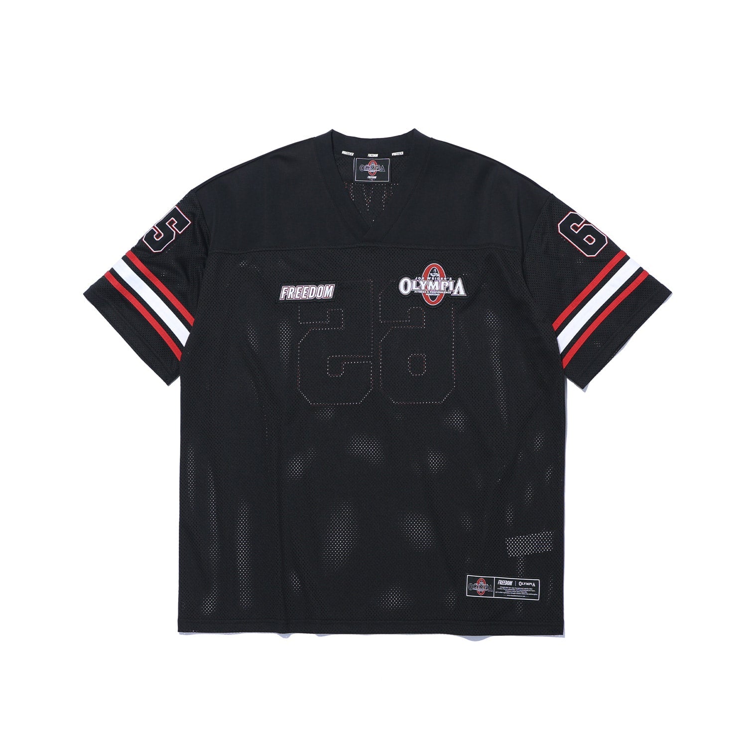 เสื้อรักบี้ Olympia Small Logo (สีดำ)