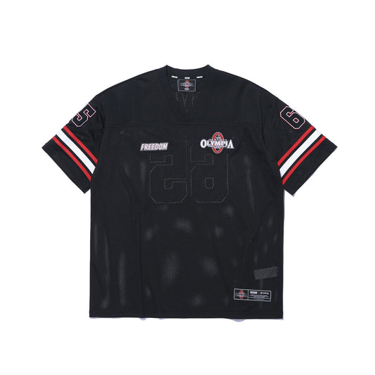 เสื้อรักบี้ Olympia Small Logo (สีดำ)
