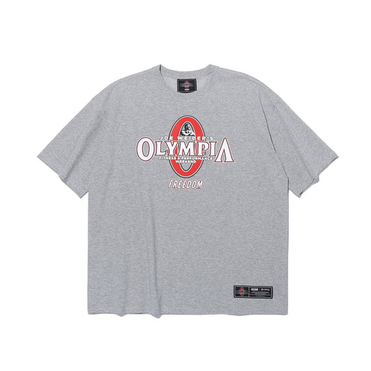 เสื้อยืด Olympia Big Logo (สีเทา)