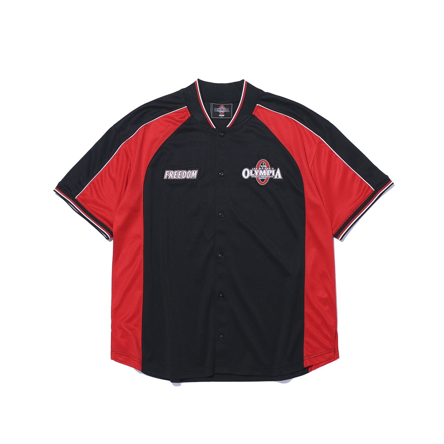 เสื้อเบสบอล Olympia Panel (สีดำ)