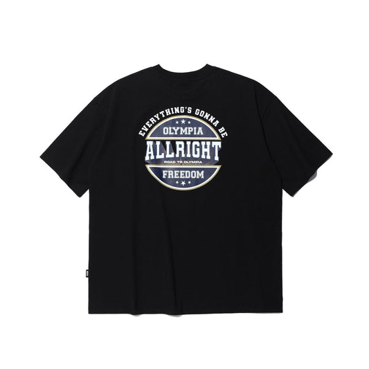เสื้อยืด ALLRIGHT R.T.O (สีดำ)