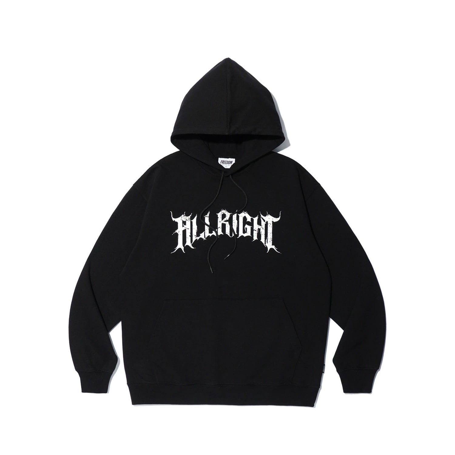 ฮู้ดดี้ ALLRIGHT X 3 (สีดำ)