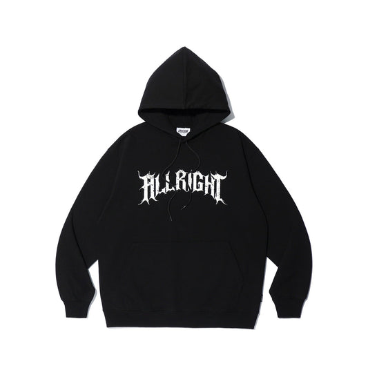 ฮู้ดดี้ ALLRIGHT X 3 (สีดำ)