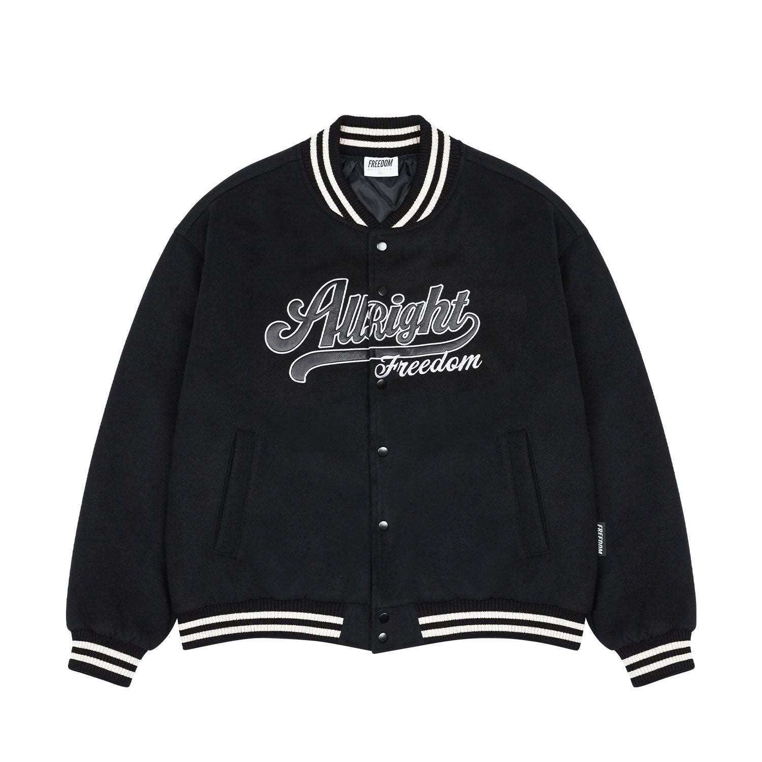 ALLRIGHT แจ็คเก็ตวาร์ซิตี้ (สีดำ)
