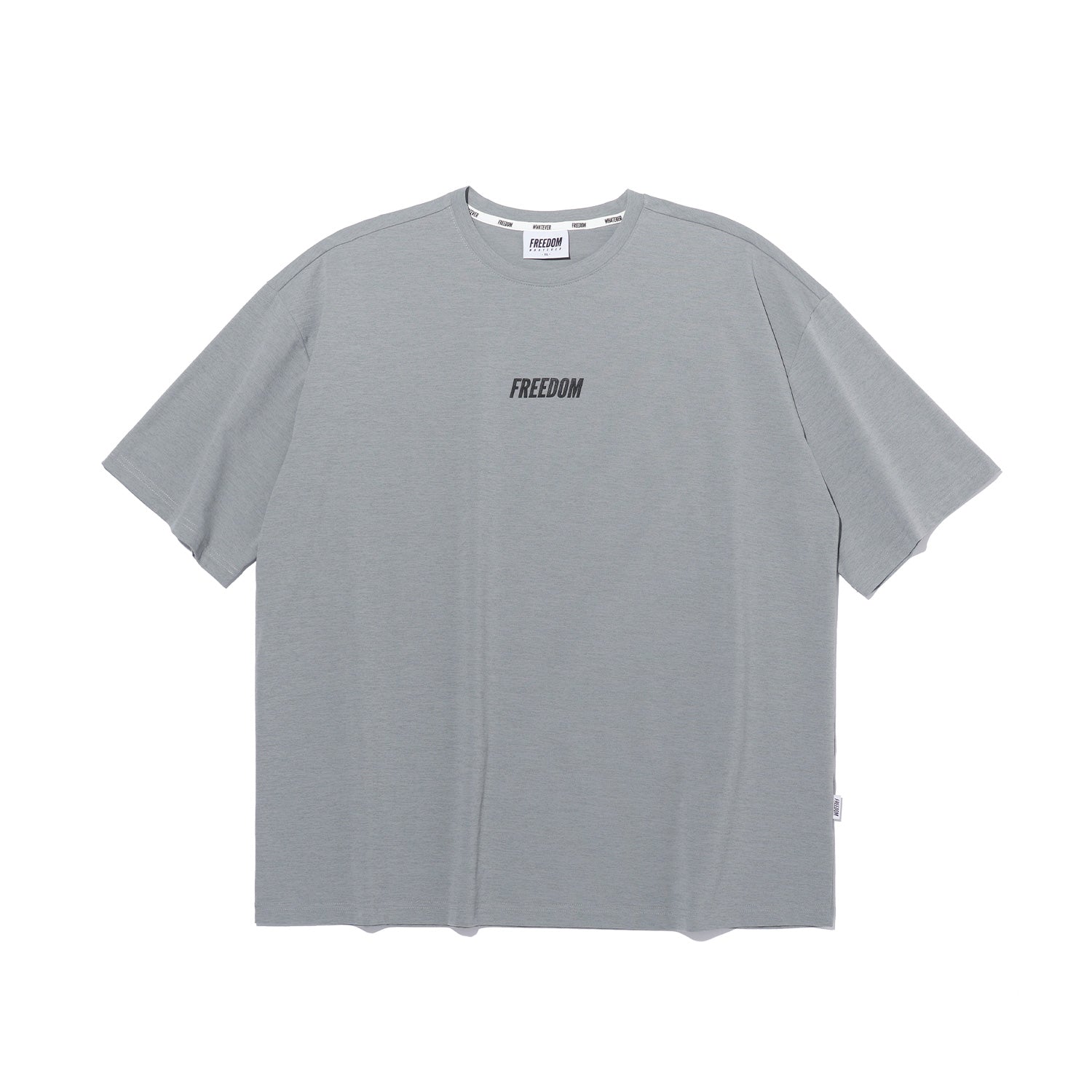เสื้อยืดโอเวอร์ไซส์ Essential (สีเทา)