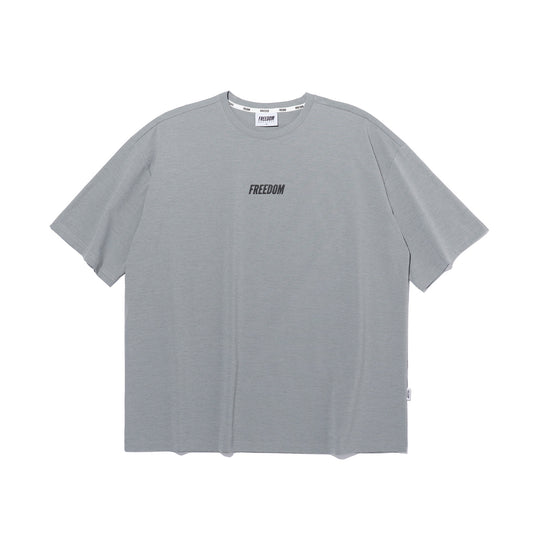 เสื้อยืดโอเวอร์ไซส์ Essential (สีเทา)
