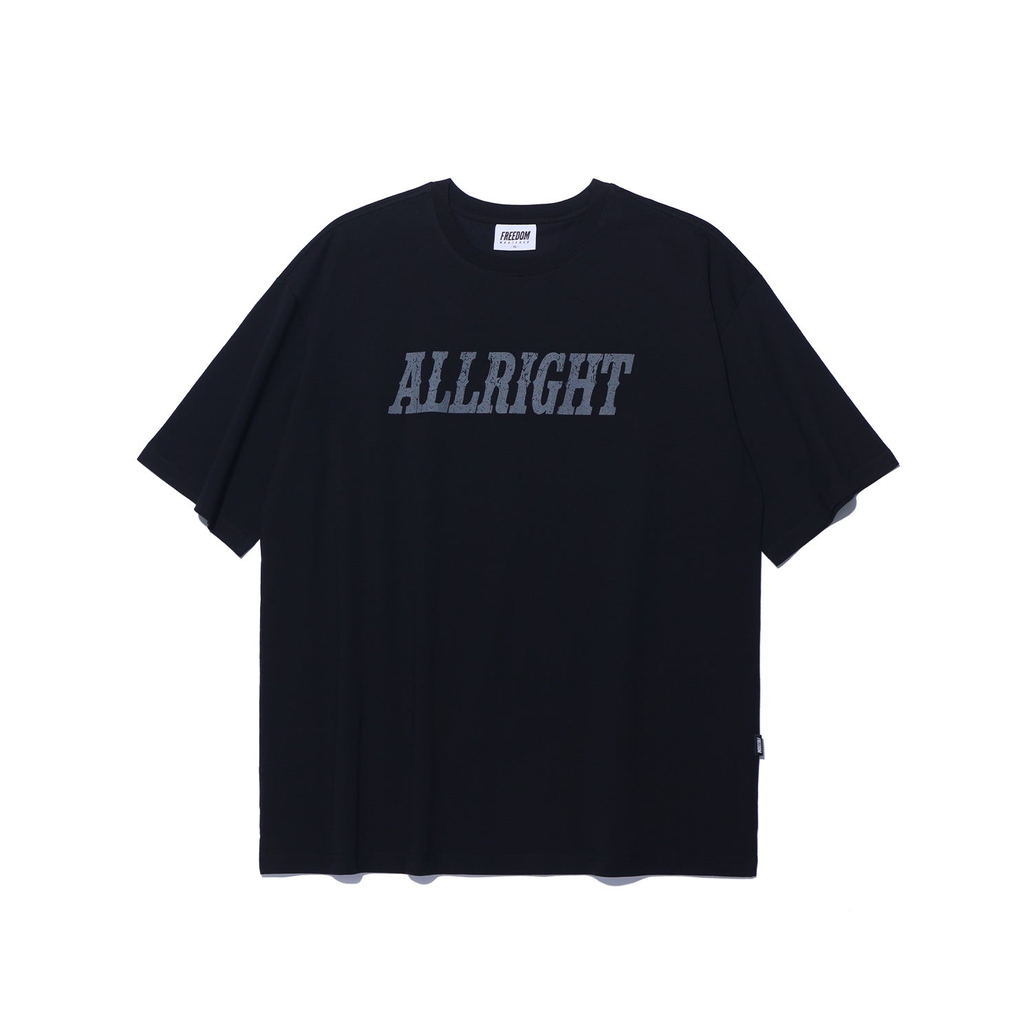 เสื้อยืด ALLRIGHT Black Horse Overfit (สีดำ)