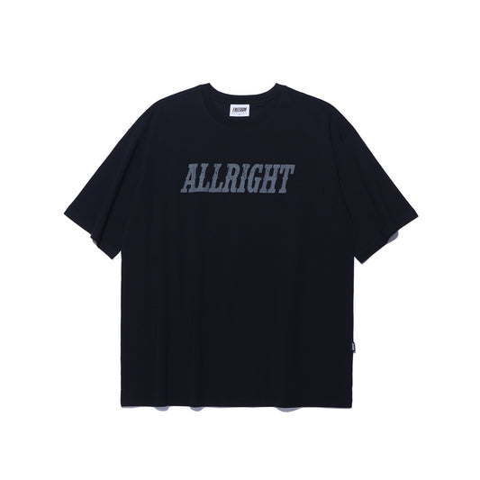 เสื้อยืด ALLRIGHT Black Horse Overfit (สีดำ)