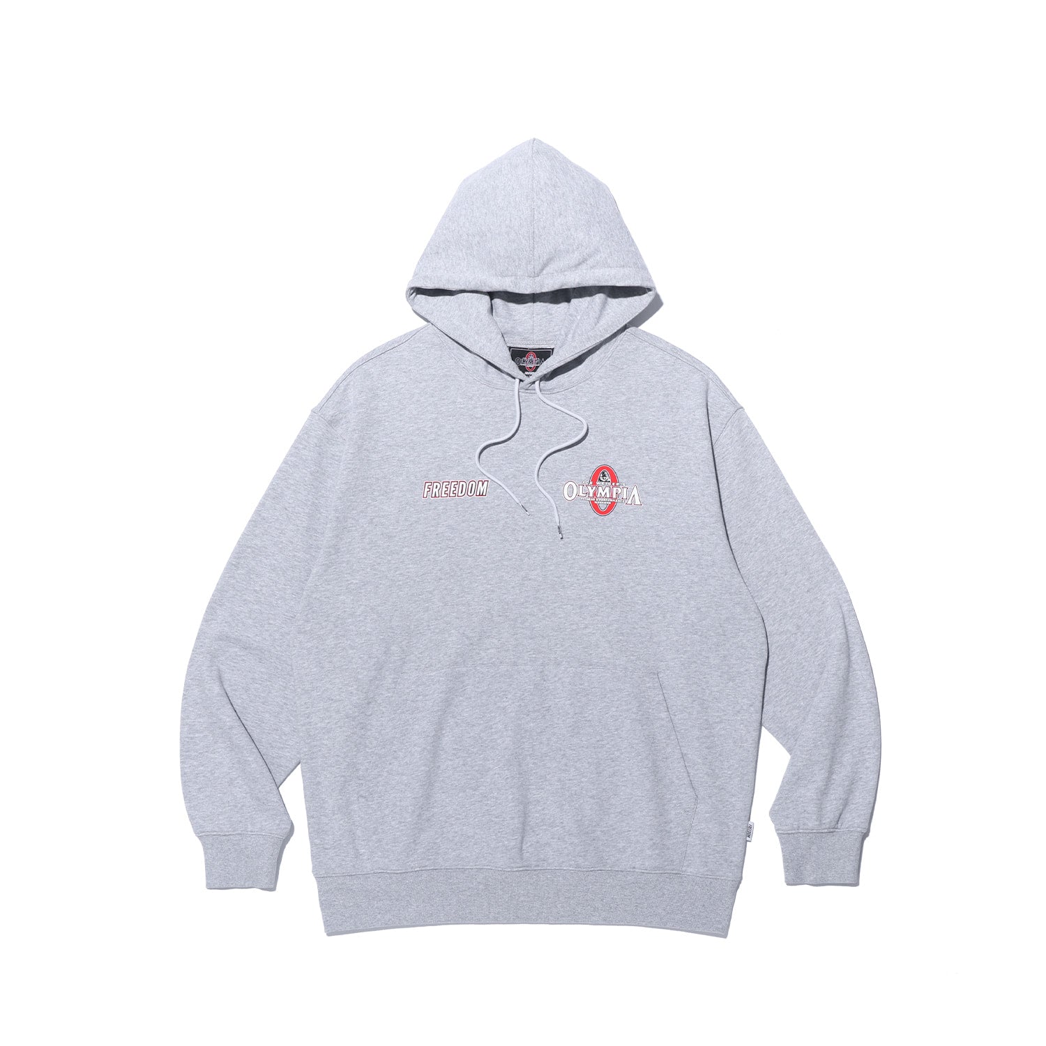 เสื้อฮู้ด Olympia โลโก้เล็ก (สีเทา)