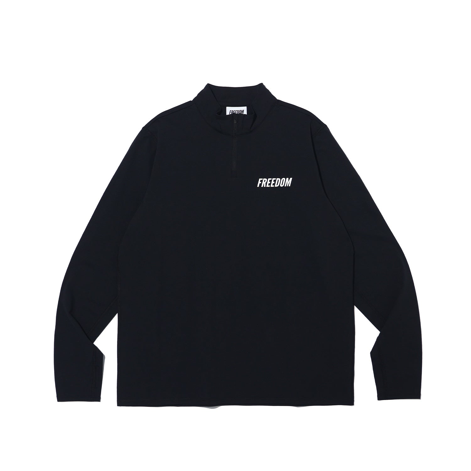 Essential Active Half-Zip (สีดำ)