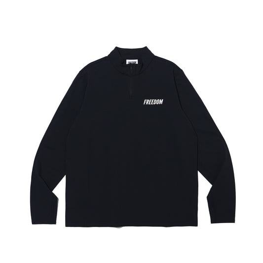 Essential Active Half-Zip (สีดำ)