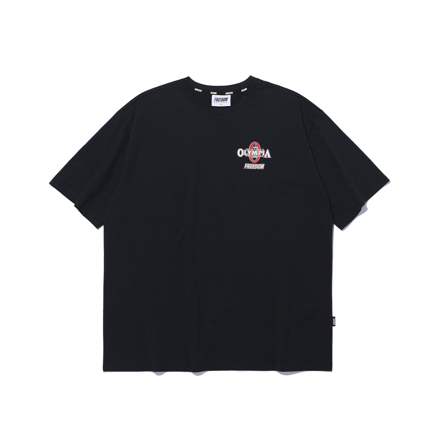 เสื้อยืด Olympia Essential ทรง Semi-Overfit (สีดำ)