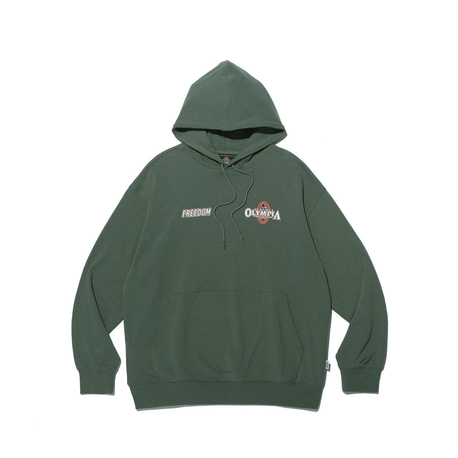 เสื้อฮู้ด Olympia Small Logo (สีกากี)