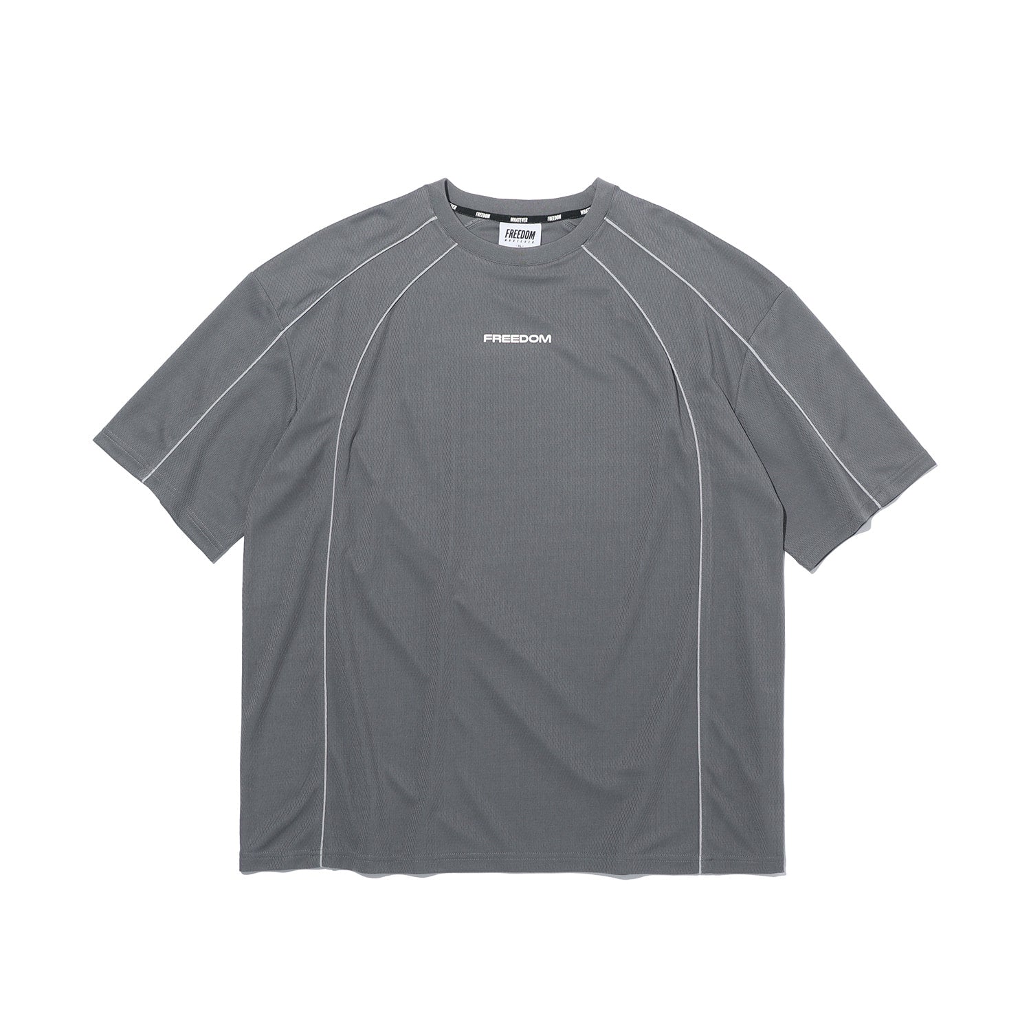เสื้อยืด Air Mesh ทรงผ่า (สีกรมท่า)