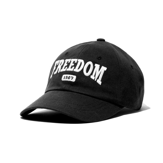 หมวกแก๊ป FREEDOM 1987 (สีดำ)