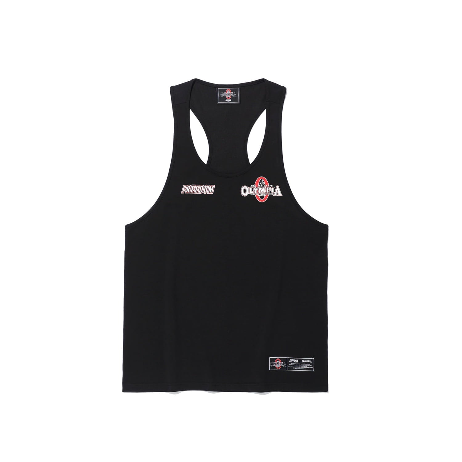 เสื้อกล้าม Olympia Small Logo T-Back (สีดำ)