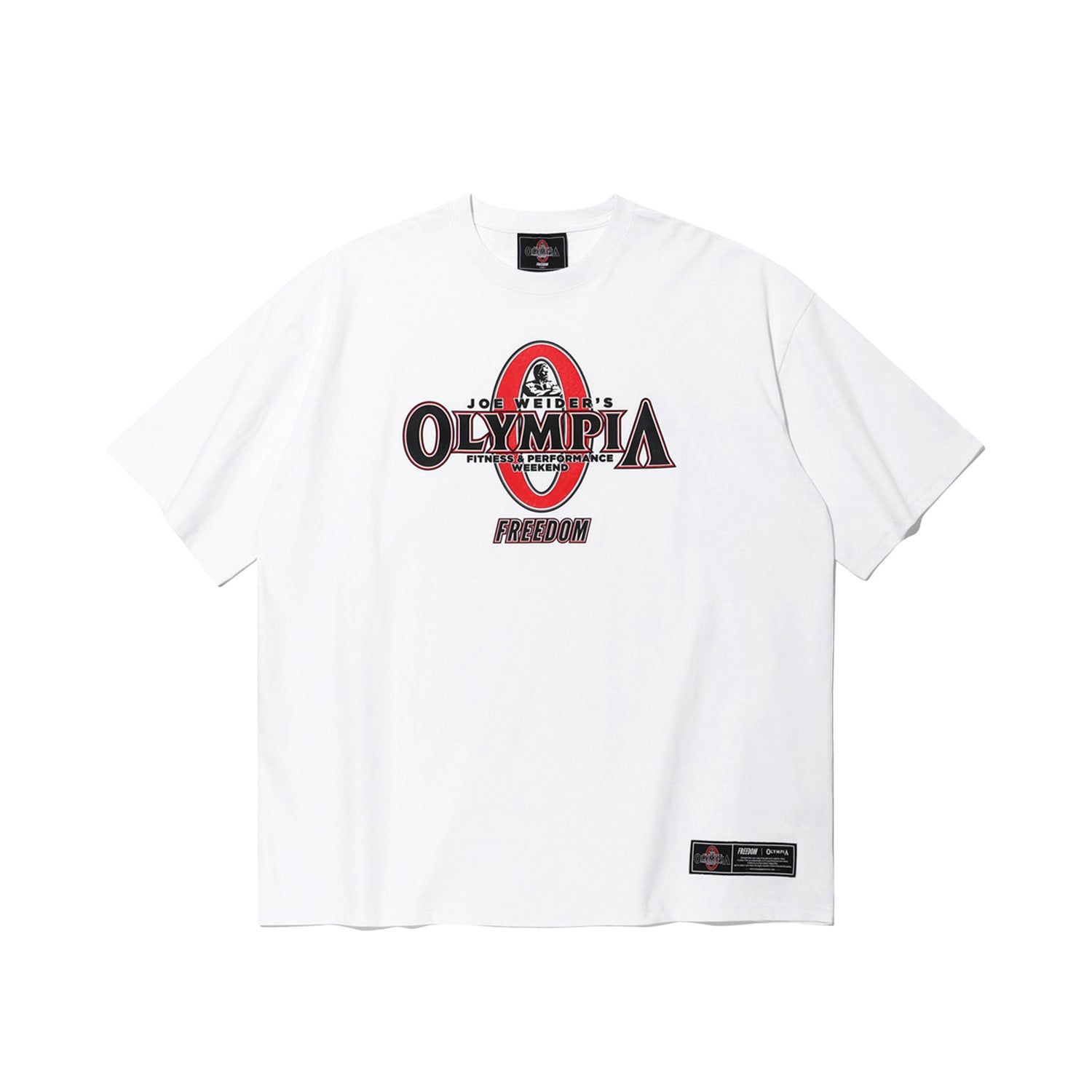 เสื้อยืดโอลิมเปีย บิ๊กโลโก้ (สีขาว)