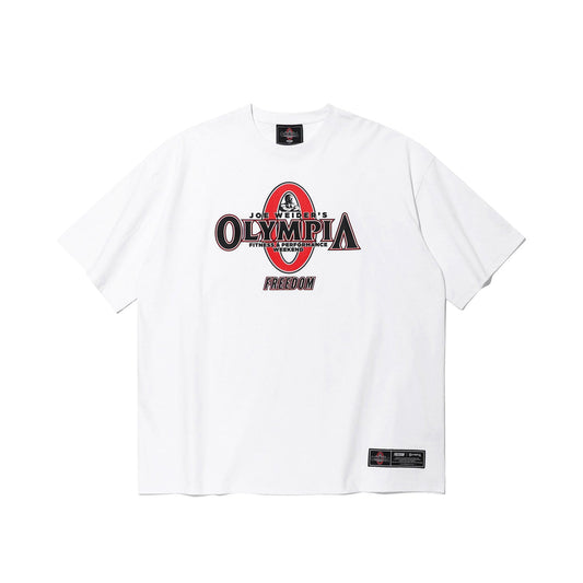เสื้อยืดโอลิมเปีย บิ๊กโลโก้ (สีขาว)