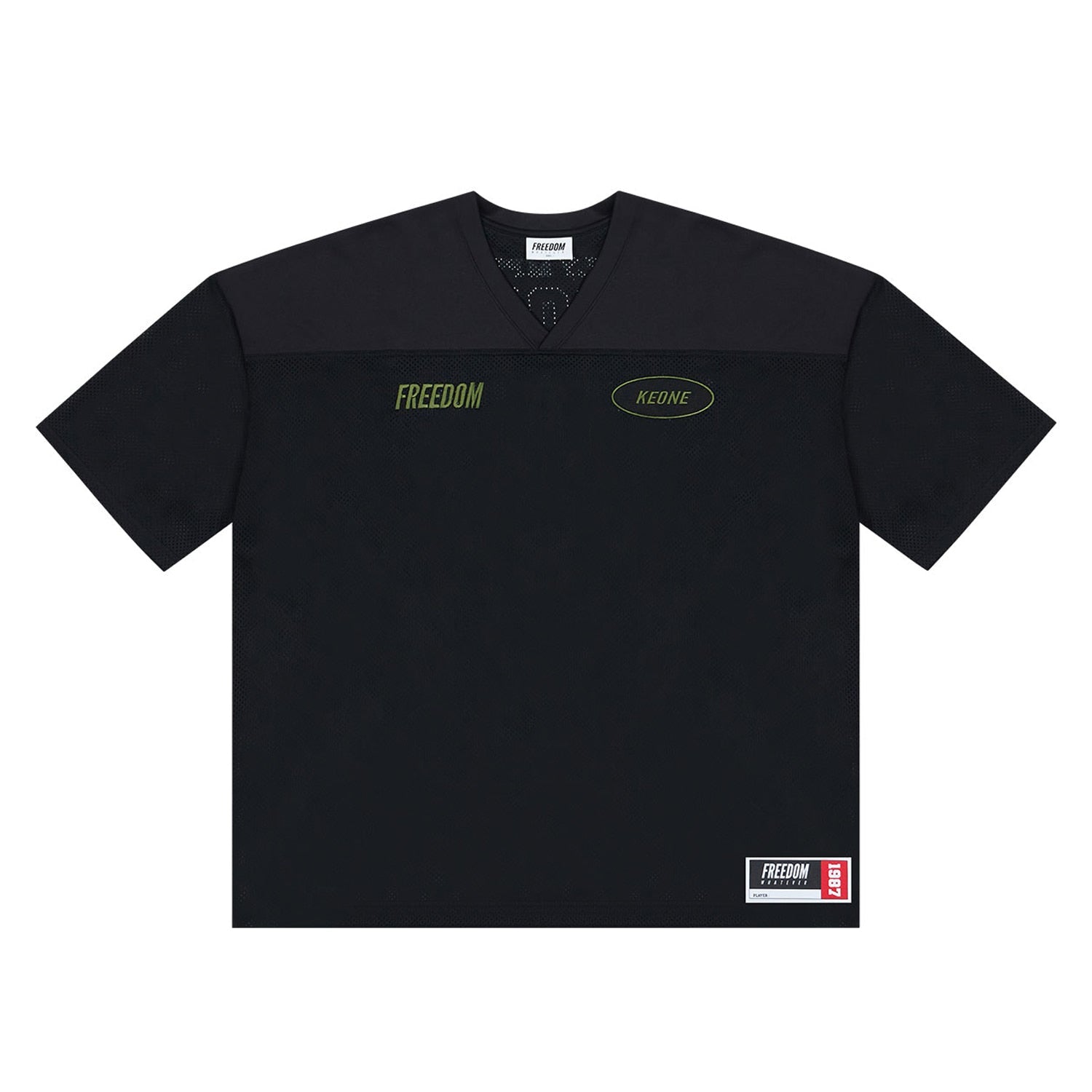 เสื้อรักบี้ KEONE (สีดำ)