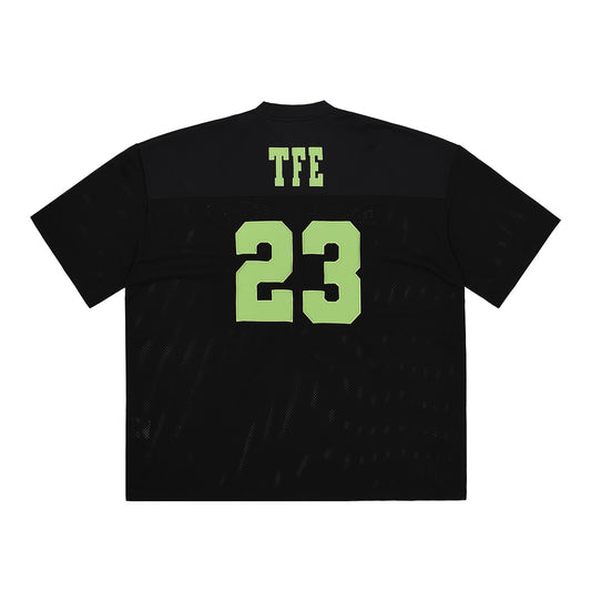 เสื้อรักบี้ตาข่าย TFE (สีดำ)