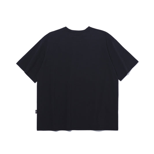 เสื้อยืดโอเวอร์ไซส์ทรงเบสิก (สีดำ)