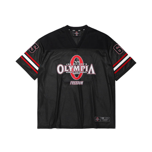 เสื้อรักบี้ Olympia (สีดำ)