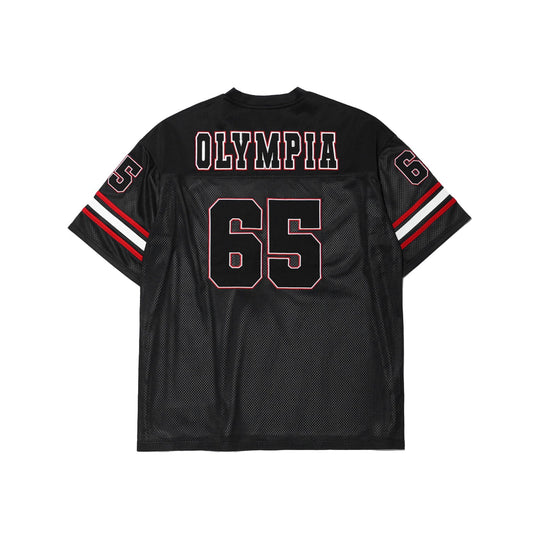 เสื้อรักบี้ Olympia (สีดำ)