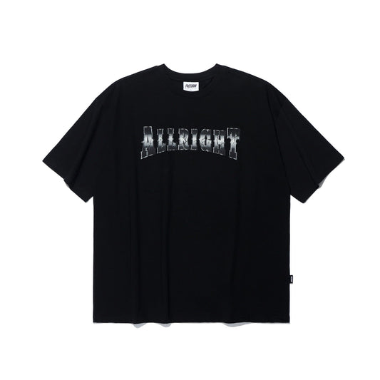เสื้อยืด All Right Iron Spirit (สีดำ)