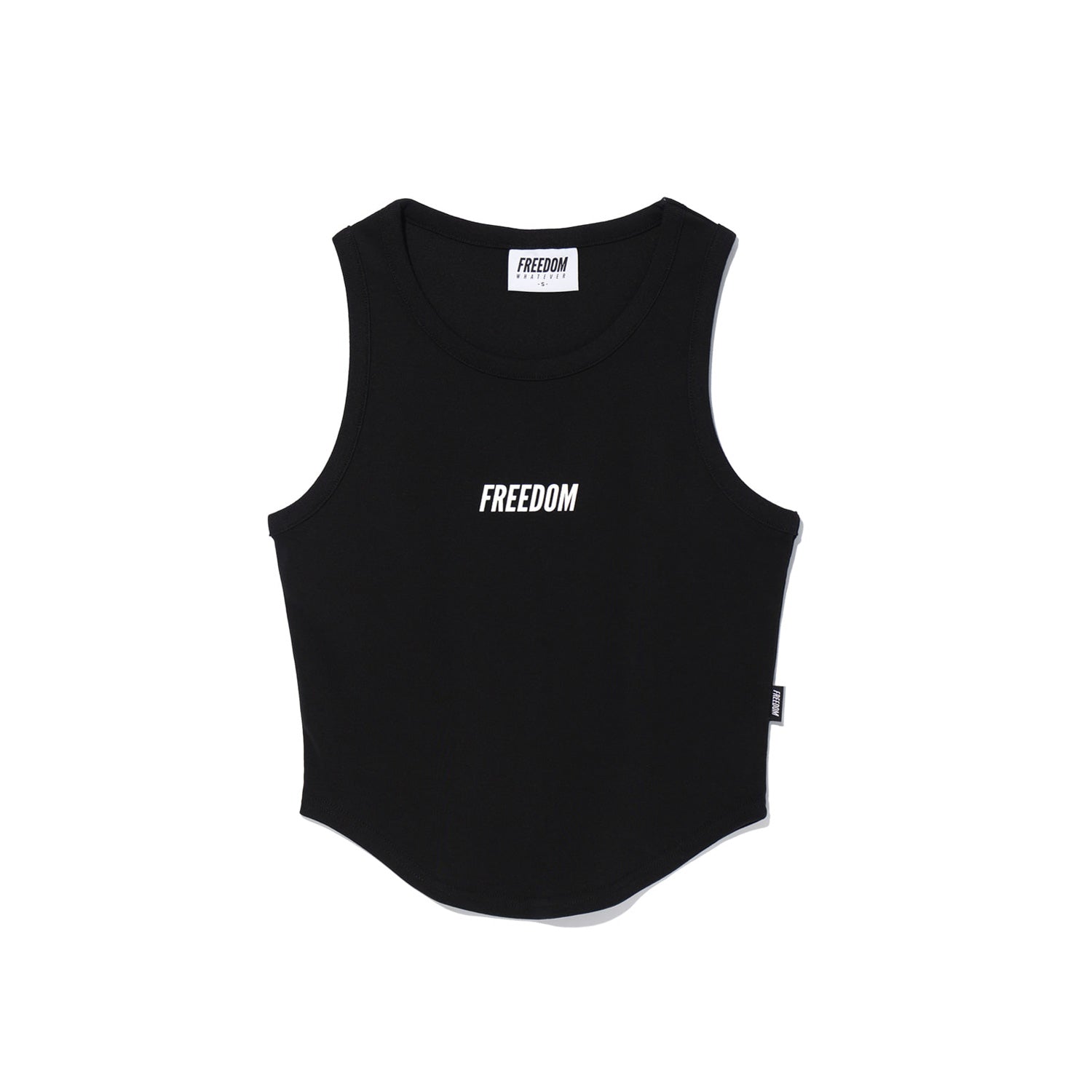 เสื้อกล้ามโลโก้เล็กสำหรับผู้หญิง (สีดำ)