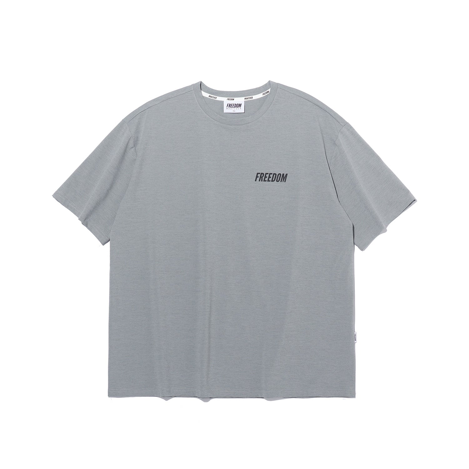 เสื้อยืด Essential ทรง Overfit (สีเทา)