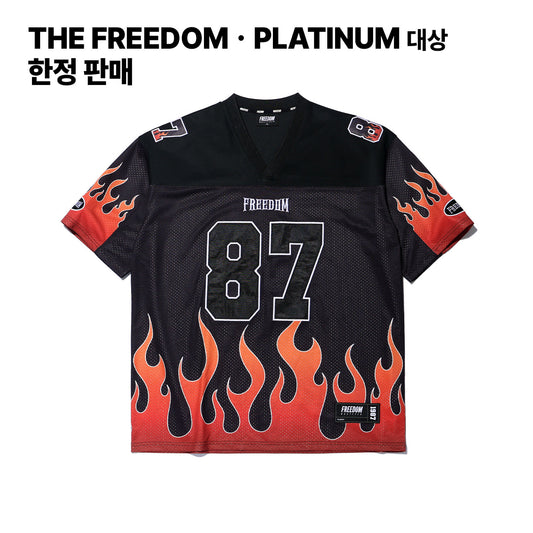 เสื้อรักบี้ Ignite (ดำ/แดง)
