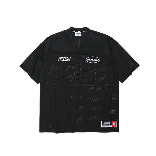 เสื้อรักบี้ Wannabez (สีดำ)